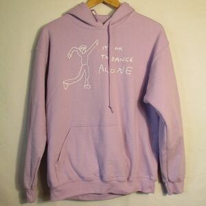 Muse lavender "It's ok to dance alone" Hoodie Unisex